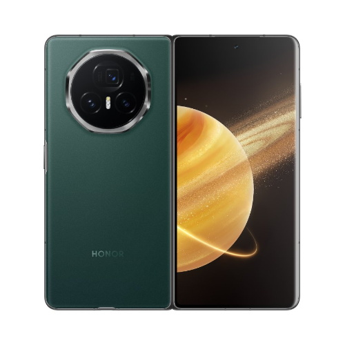 Honor Magic V3: Green (Front) Unfolded